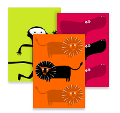 Jungle Fun! Postcards