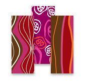 Bright Bold Florals, MiniCards,