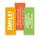 'Lets talk', MiniCards by Benrik
