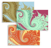 Paisley Print Business Cards
