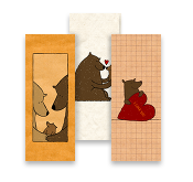Frieda's Friendly Bears, MiniCards