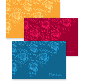 A Floral Thank You, Postcards