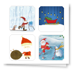 Santa & Father Christmas Stickers