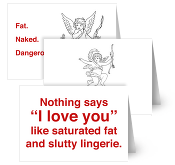 Anti-Valentines Cards