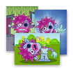 Moshi Monsters Postcard 