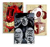 Halloween Horrors, Business Cards
