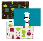 The Calm Chef, Business Cards
