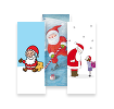Santa & Father Christmas MiniCards