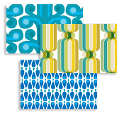 Blue Wallpaper Business Cards