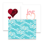 Hearts and flowers: Save-the-date...