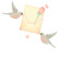 rosy love birds 