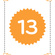orange 13