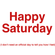 Saturday 2
