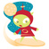 Alien Surfer Girl
