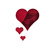 boudoir heart ruby 