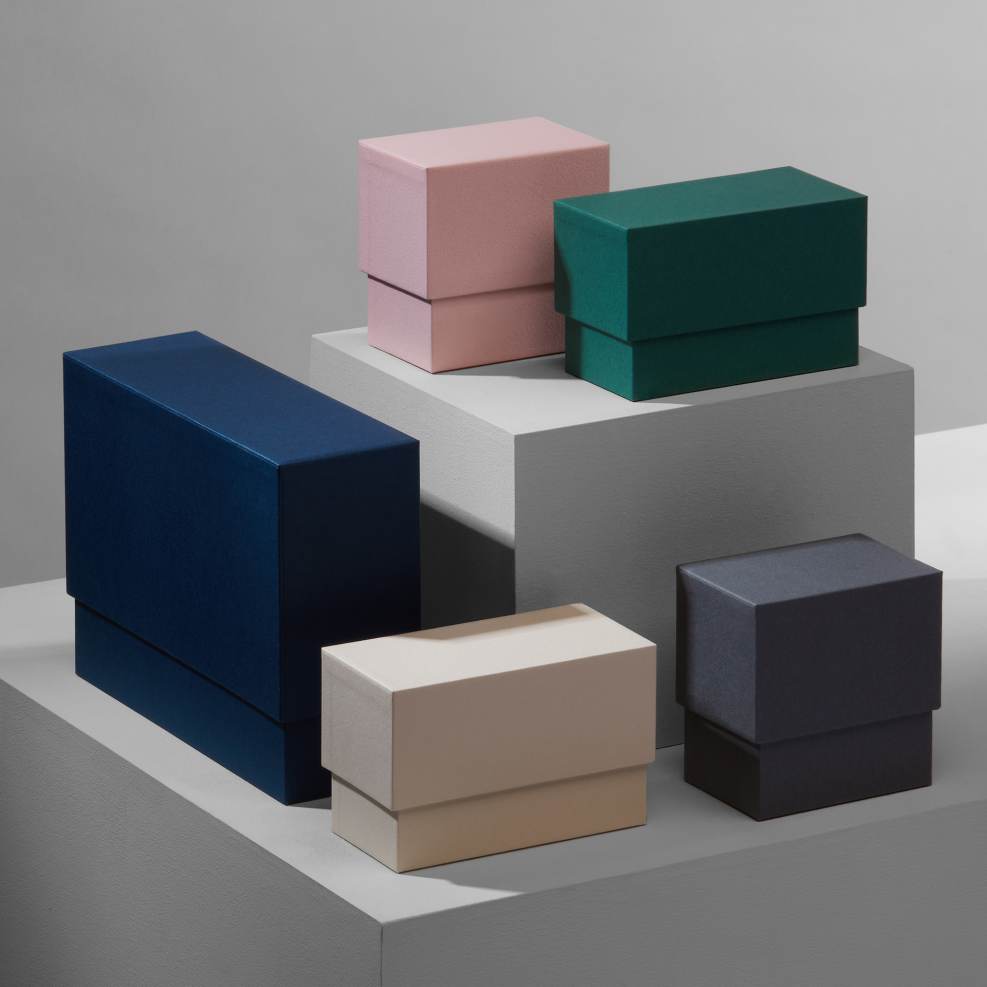 Box Display Color Retail Display Boxes | Plastic-Free Display Boxes in 5 Colors | MOO (United ...