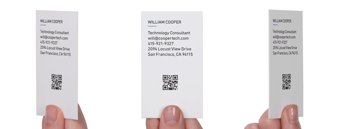 Matte Laminate US Business Cards