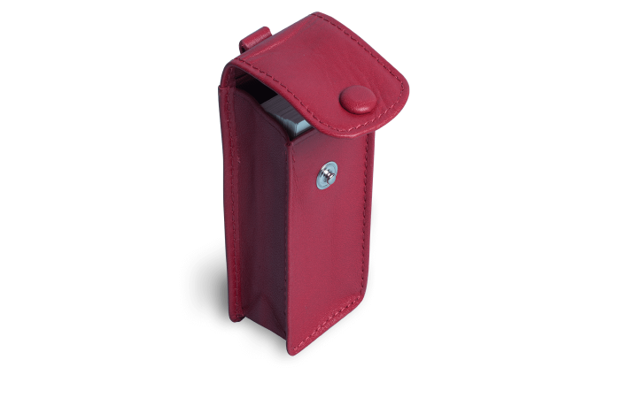 leather minicard holder