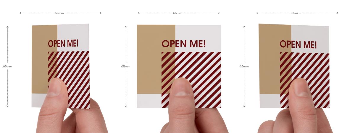 Illustration 2 Cartes de Visite Carrées