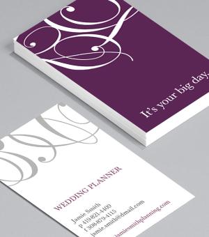 The big day Business Card design
