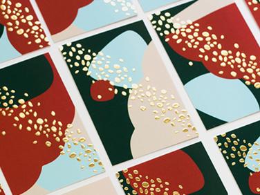 17 creative Business Card designs with Gold Foil