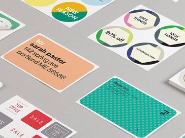 7 creative ways to use rectangular labels and Stickers