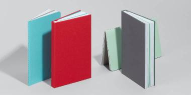 Hardcover and softcover duo notebooks from MOO