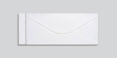 2 white size 10 Envelopes