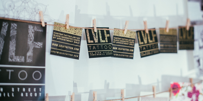 Le Branding D Un Studio De Tatouage Moo Blog