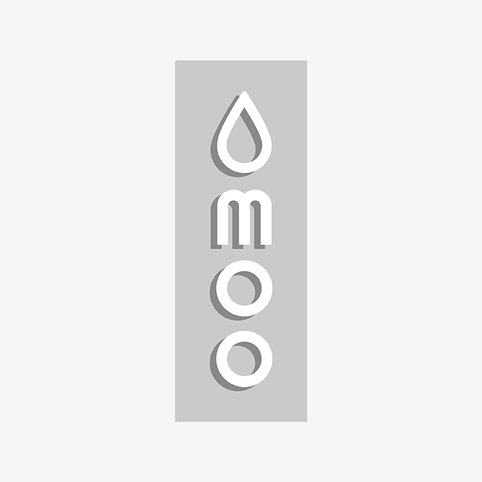 MOO logo Bauhaus-style