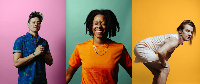 Stonewall portraits of LGBTQIA people