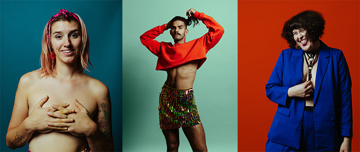 Stonewall portraits of LGBTQIA people