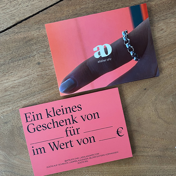 Atelier's Postcard with fonts we love.