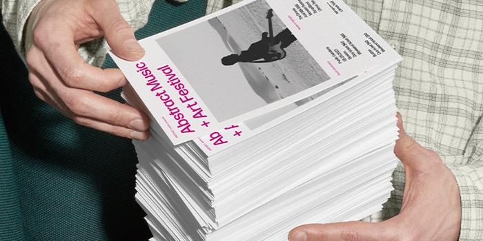Eco paper flyers are perfect for bulk ordering.