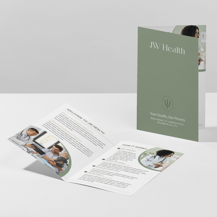 JW Health brochures.