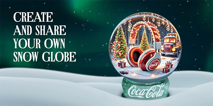 Coca Cola QR code campaign.