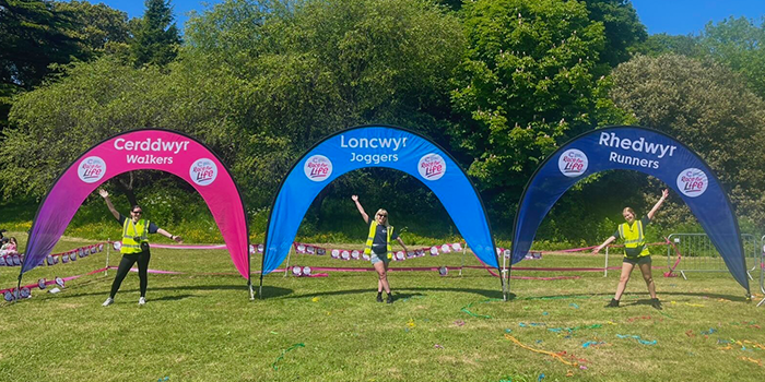 Tara Holland from our e-commerce team travelled across the UK volunteering as a lead event manager for Cancer Research UK.