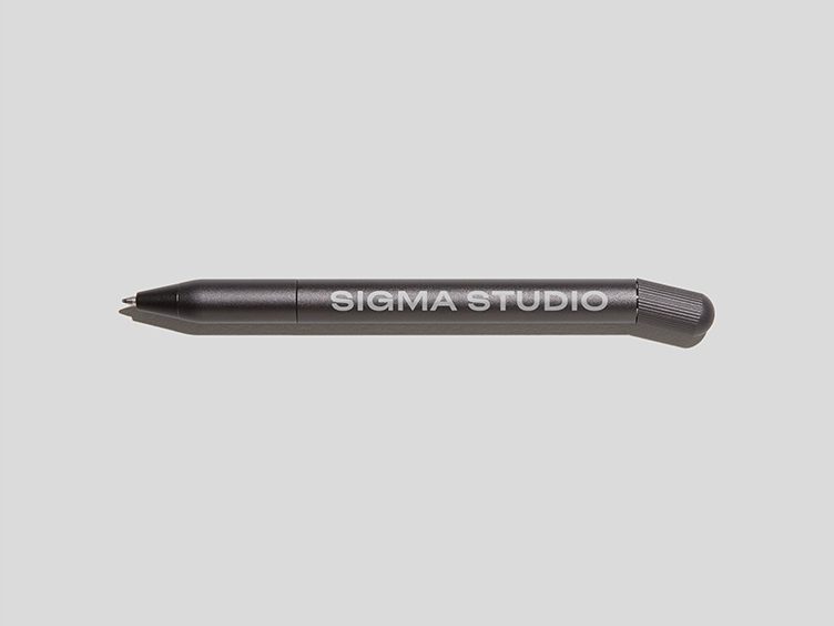 MOO Twist Pen, Jet Black