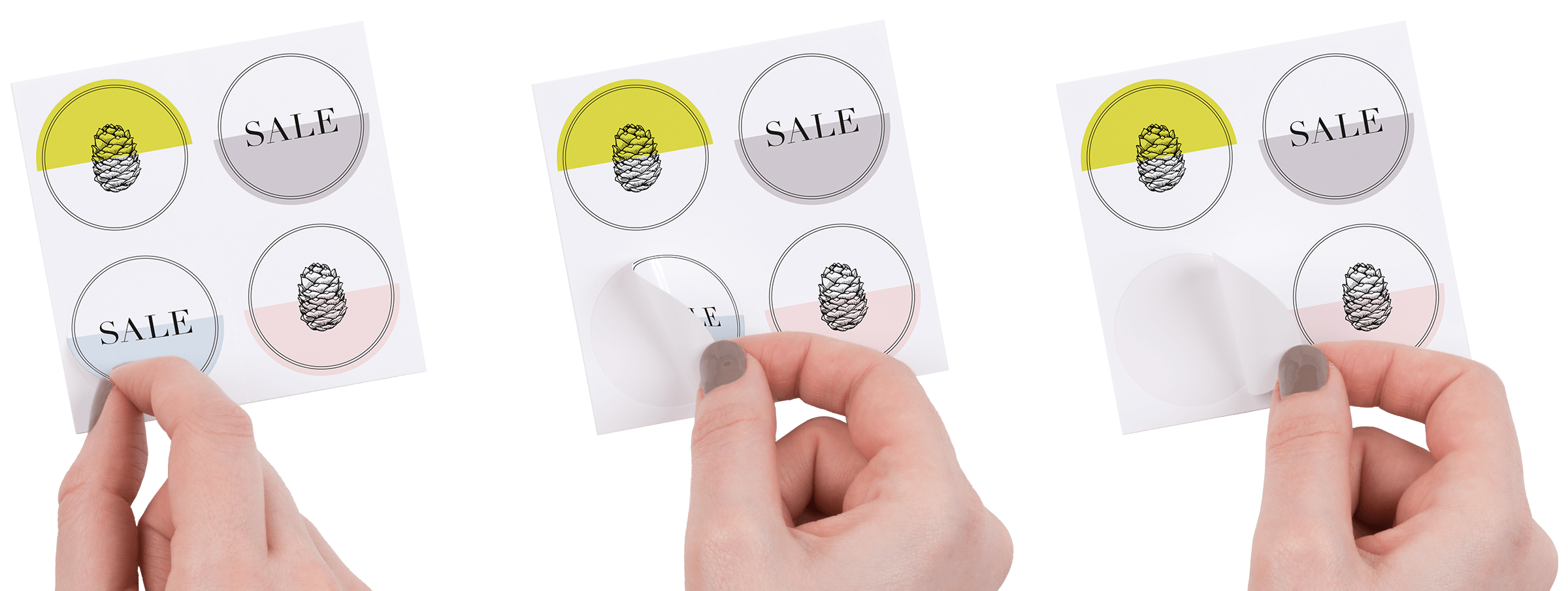 Custom Round Stickers & Labels Circle Stickers & Labels MOO US