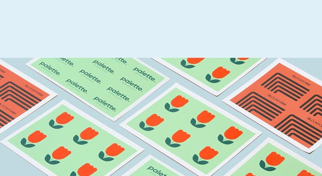 Variety of Stickers in different sizes on Display Boxes