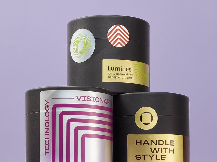 The Midas touch: how metallic stickers transform branding