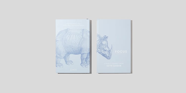 MOO x Seth Godin Notebook