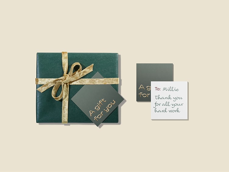 Double-sided AND full color.