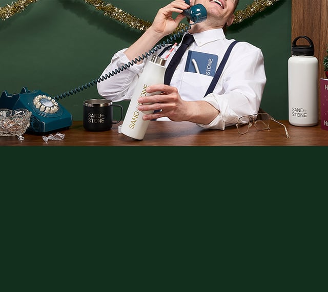 Various branded merchandise on display