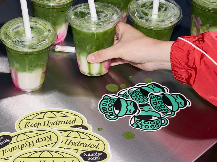 Sun’s out, Stickers out: take your brand outside this summer