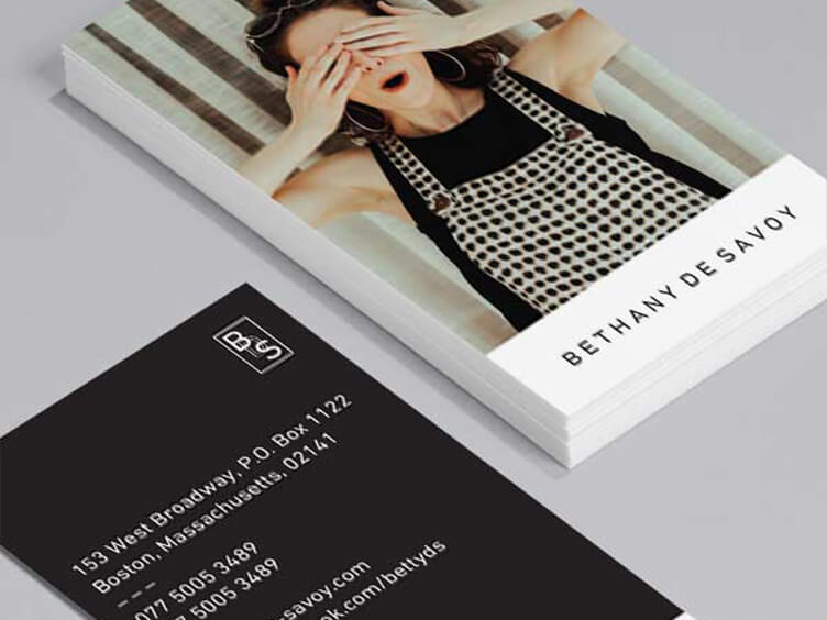 Runway Remix Business Card Design