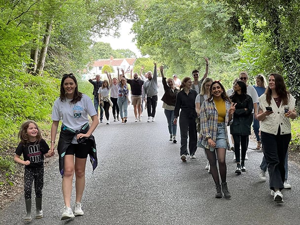 MOOsters enjoying the outdoors