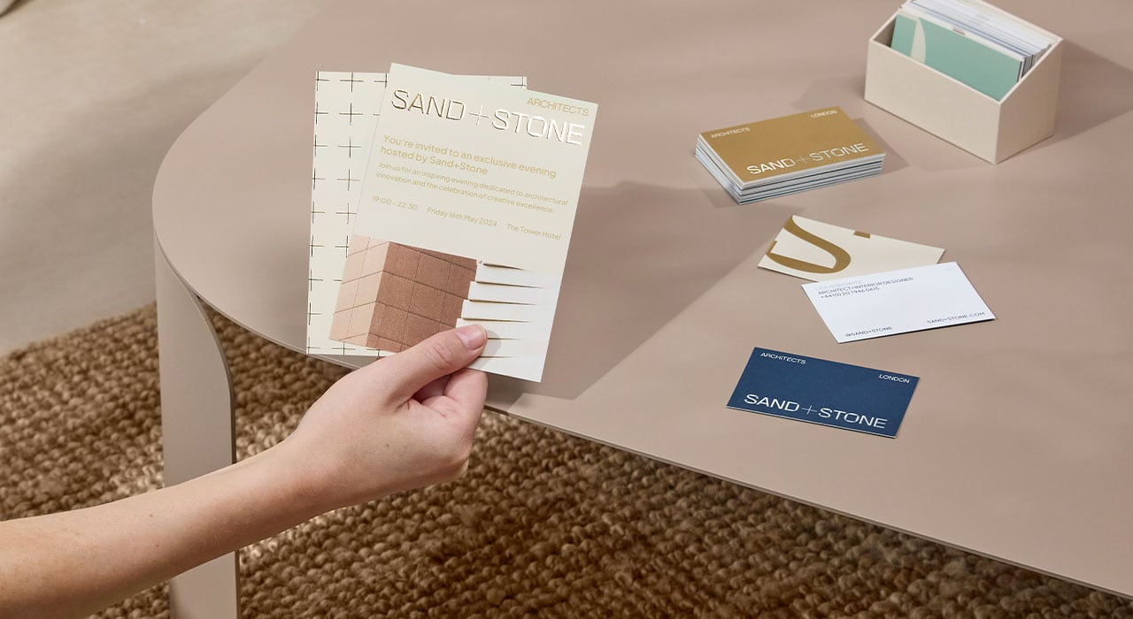 Raised Foil Gold and Silver Professional Cards | MOO UK