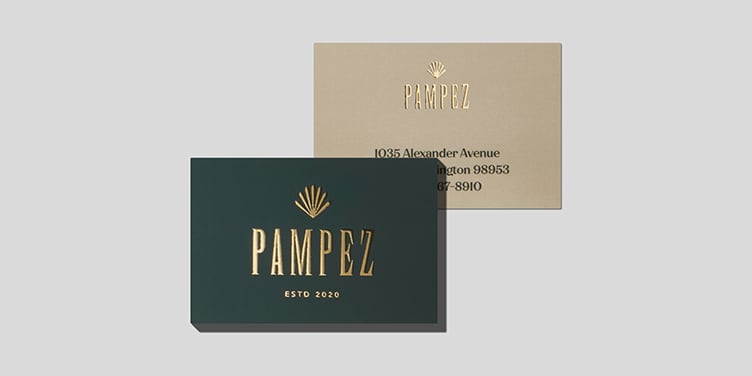 Gold Foil Business Cards