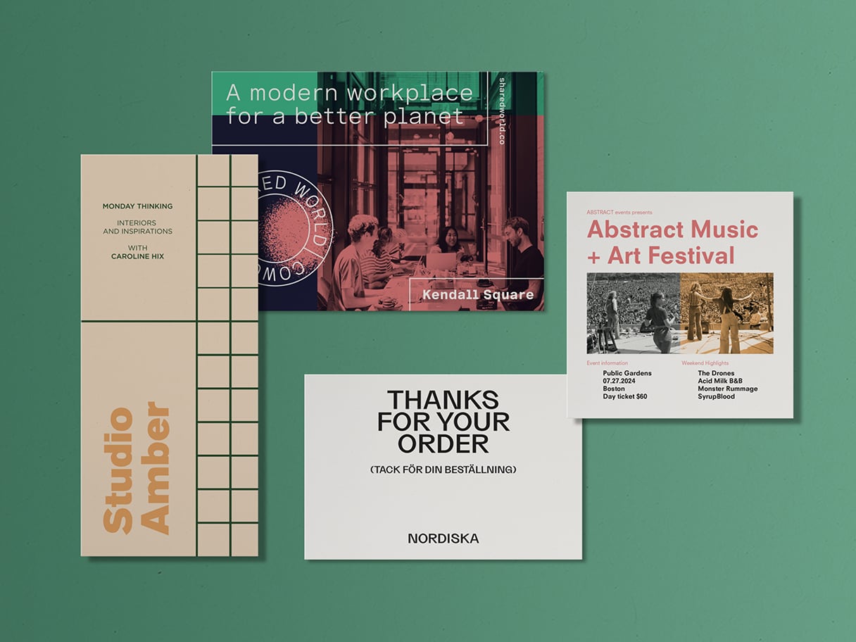 Paper print products